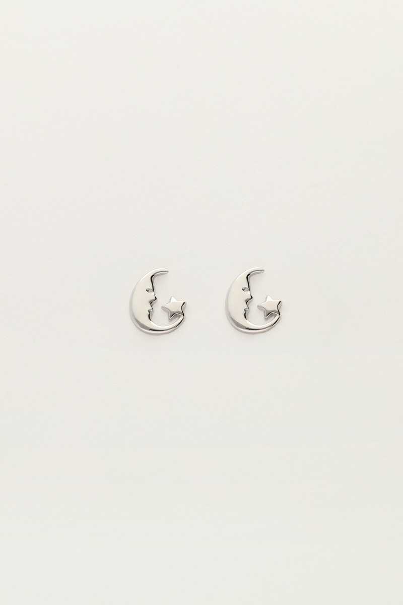 Studs moon and star | My Jewellery
