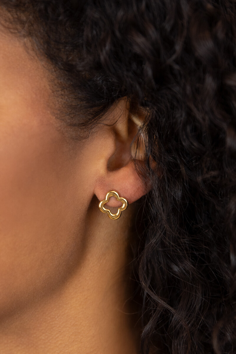 Studs open clover | My Jewellery