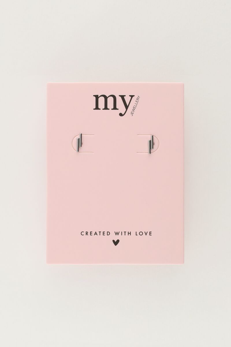 Studs two bars | My Jewellery