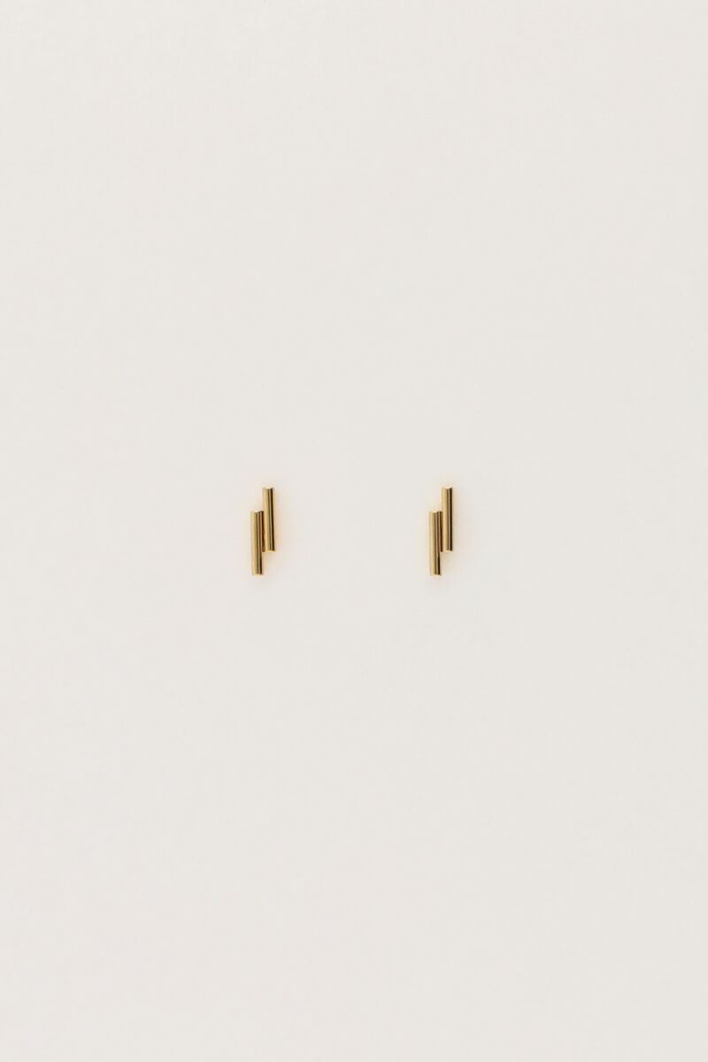 Studs two bars | My Jewellery
