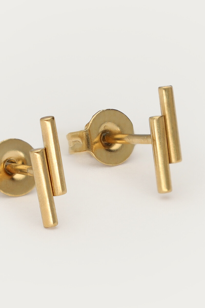 Studs two bars | My Jewellery