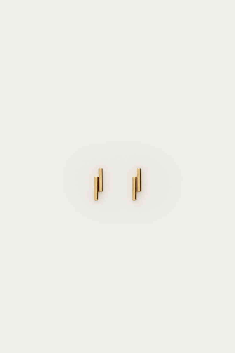 Studs two bars | My Jewellery