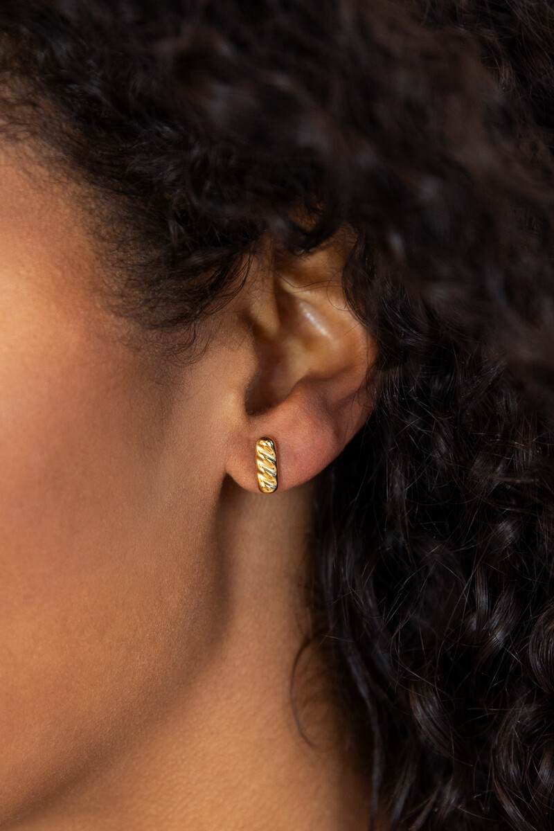 Studs with baguette | My Jewellery