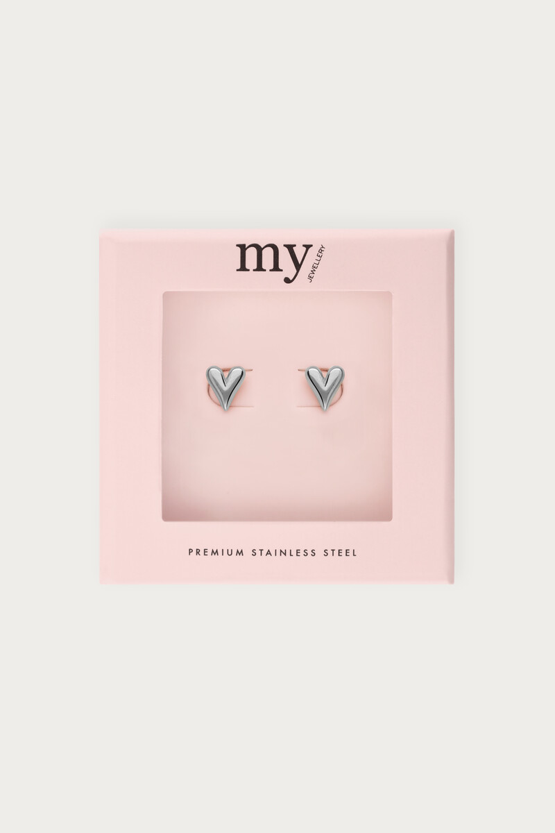Studs with mini heart | My Jewellery