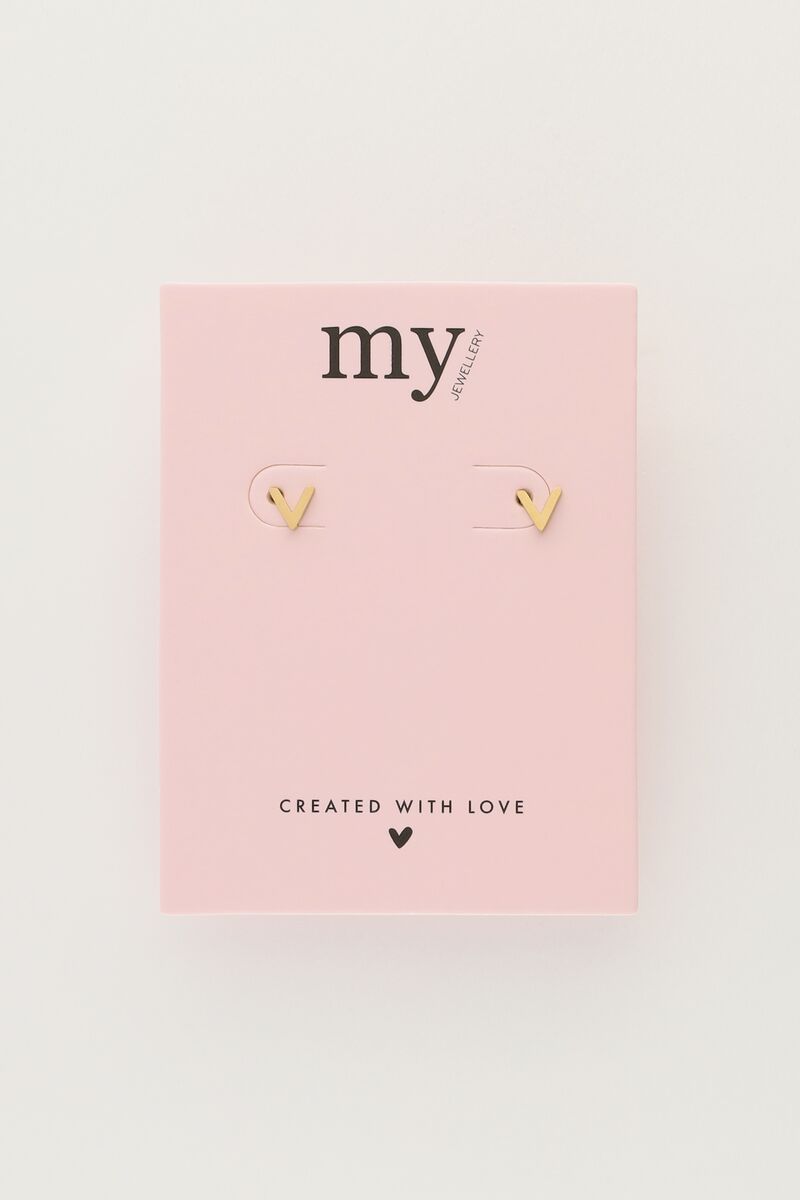 V-shape studs | My Jewellery