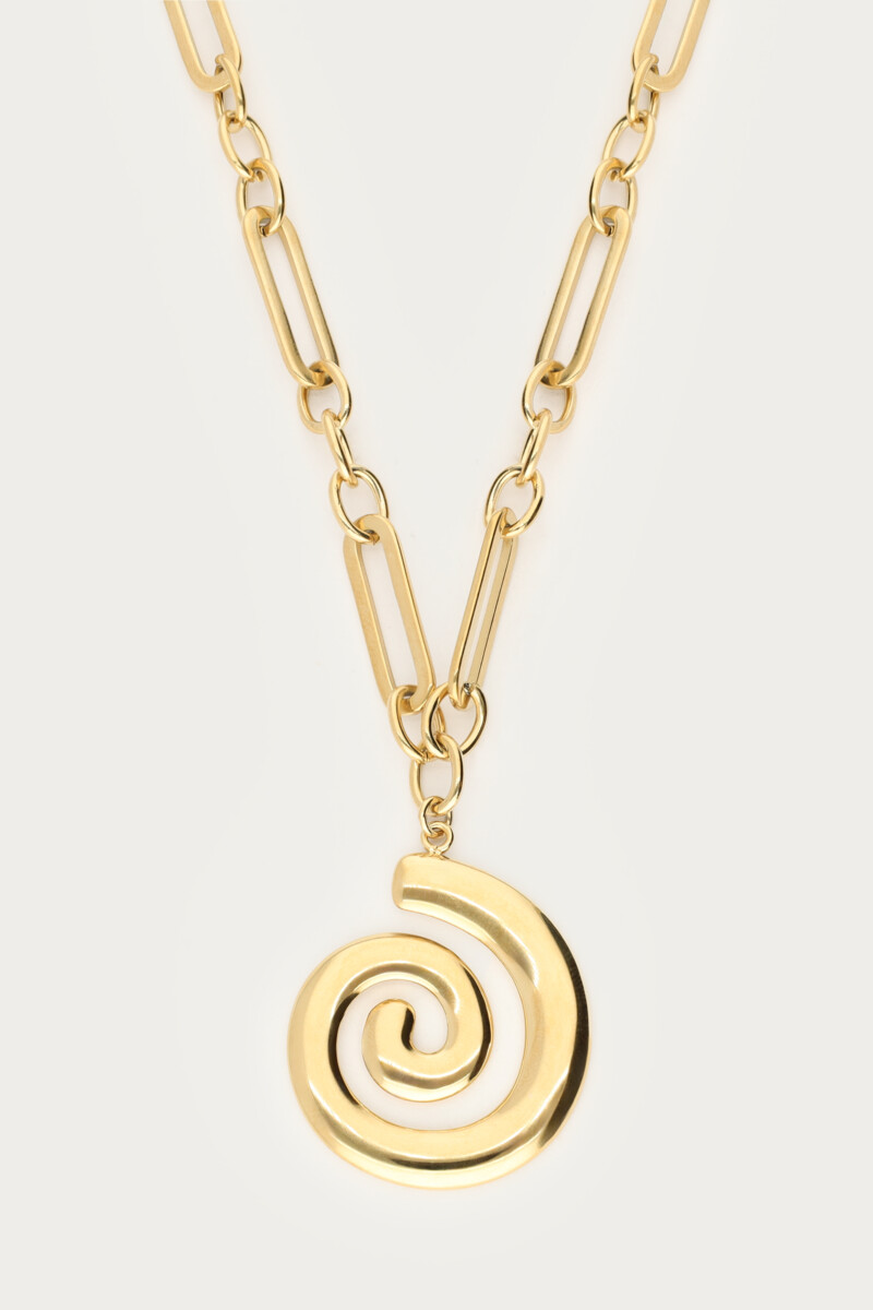 Sunrocks flat shell link necklace | My Jewellery