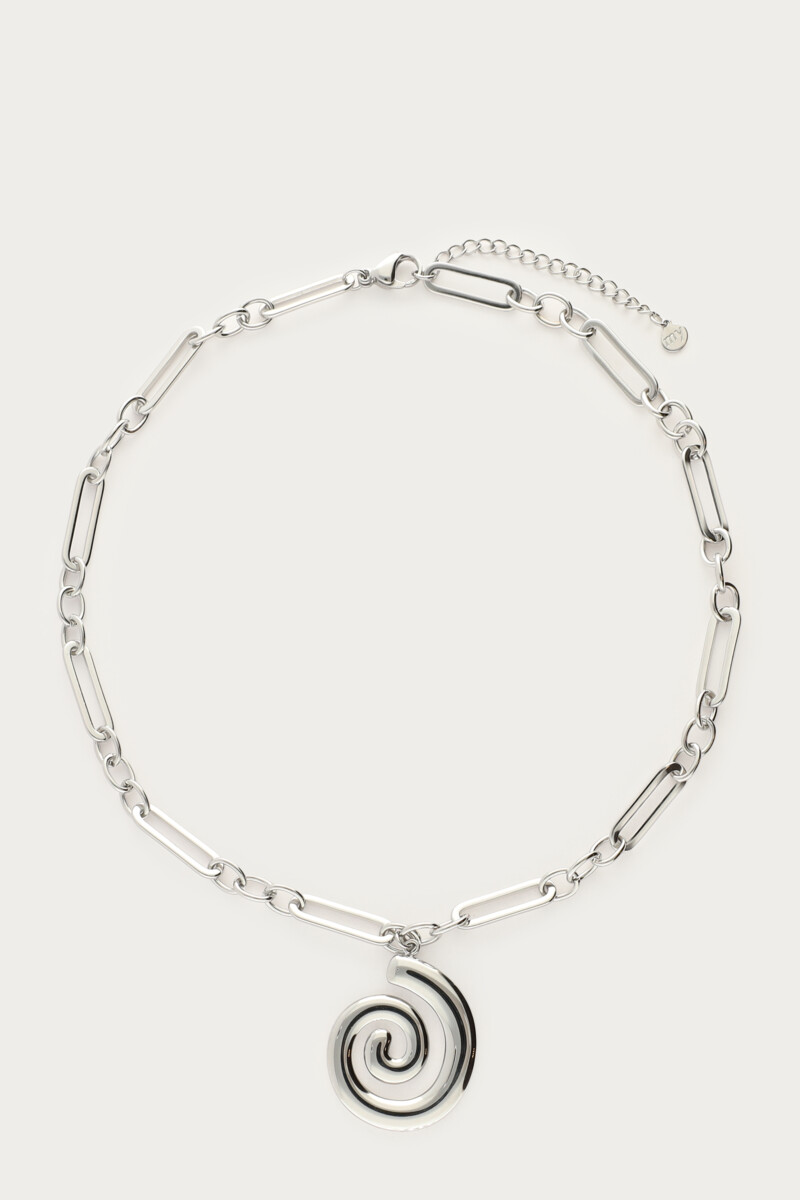 Sunrocks flat shell link necklace | My Jewellery