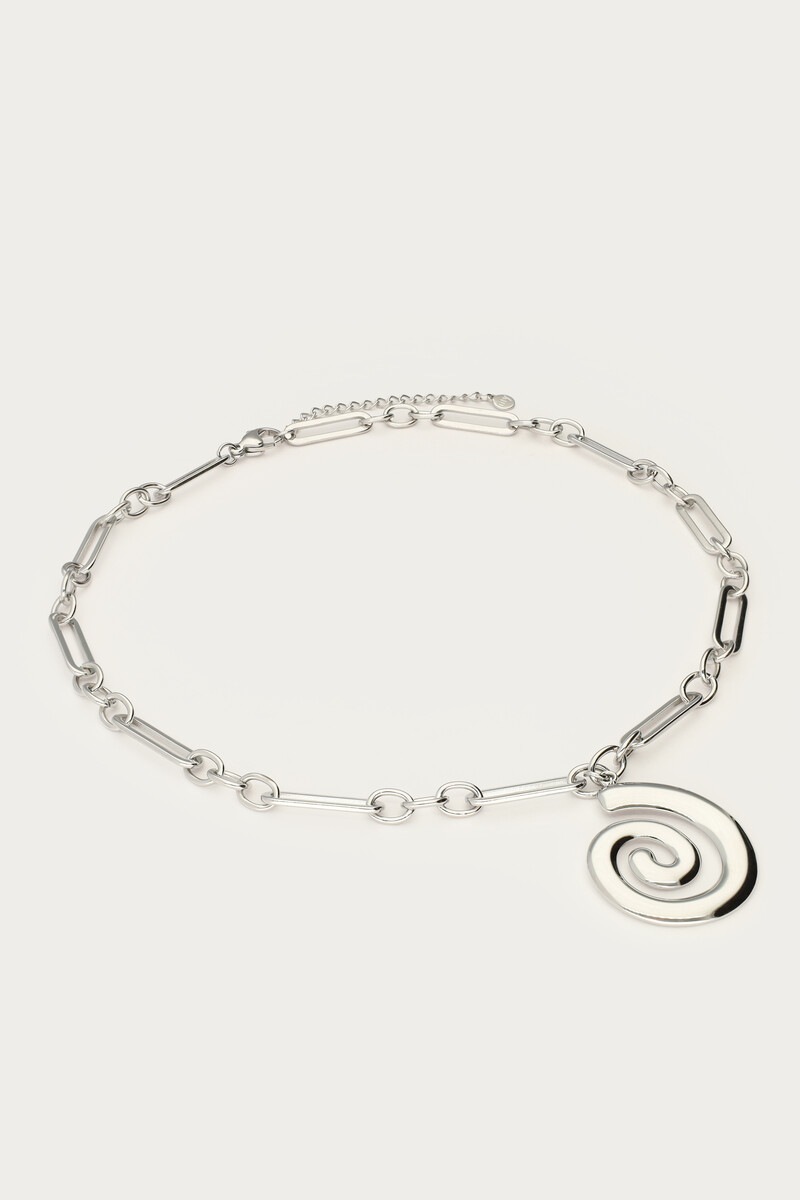 Sunrocks flat shell link necklace | My Jewellery