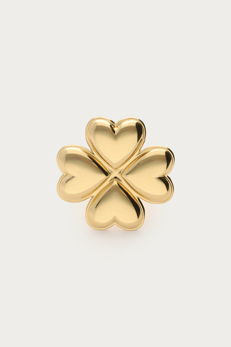 Sunrocks ring met statement klaver