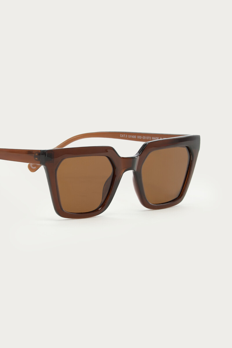 The Grace brown square sunglasses | My Jewellery