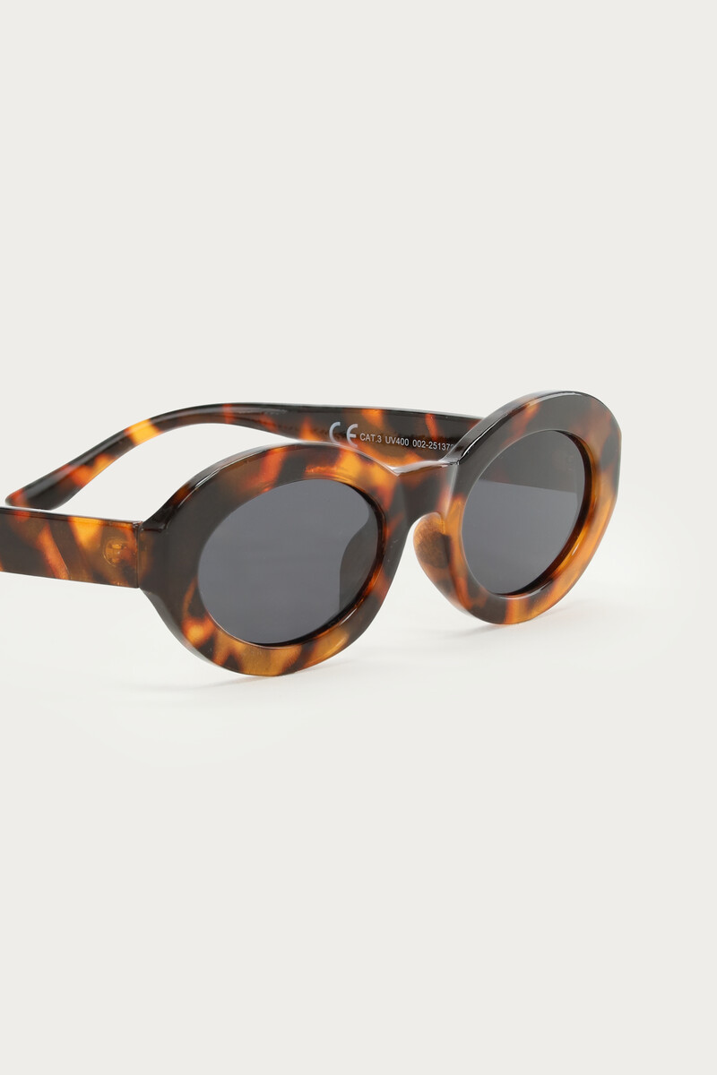 The Jutta brown cat-eye sunglasses