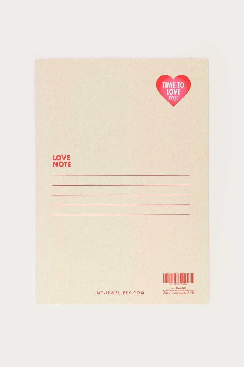 Time to love card | My Jewellery