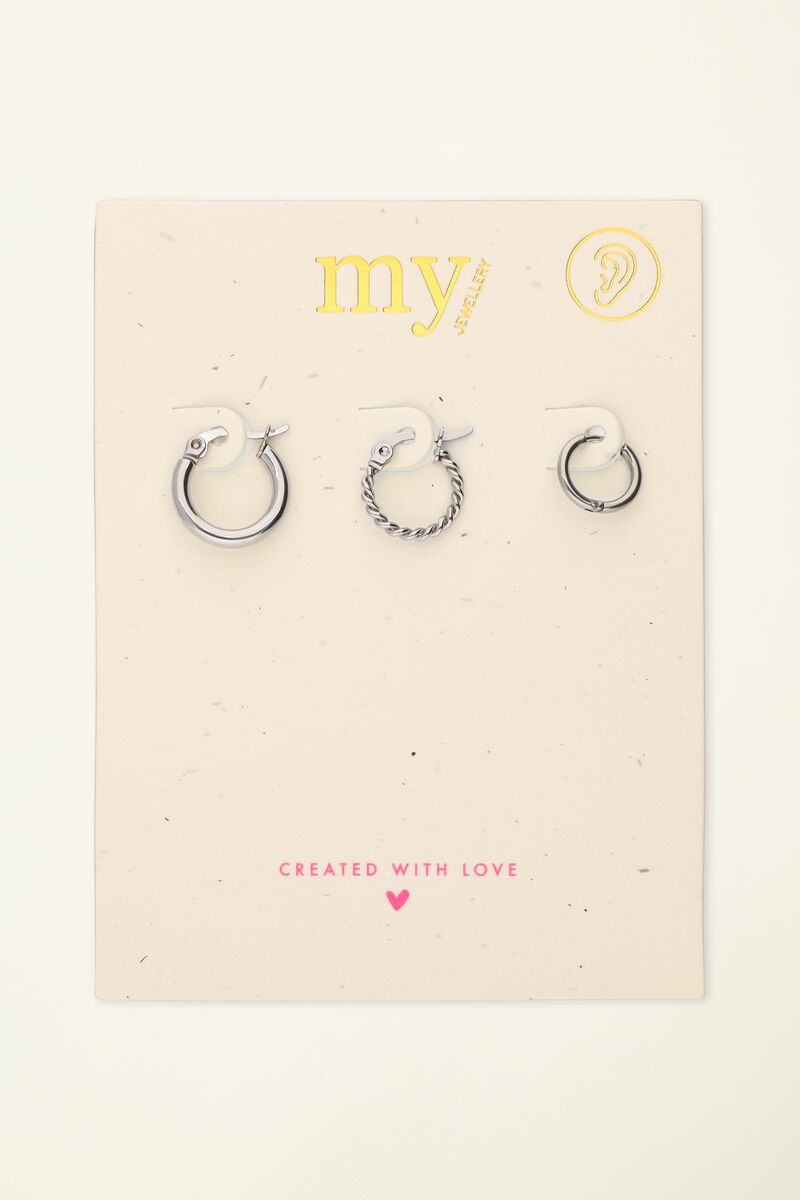 Trio of hoop earrings | My Jewellery