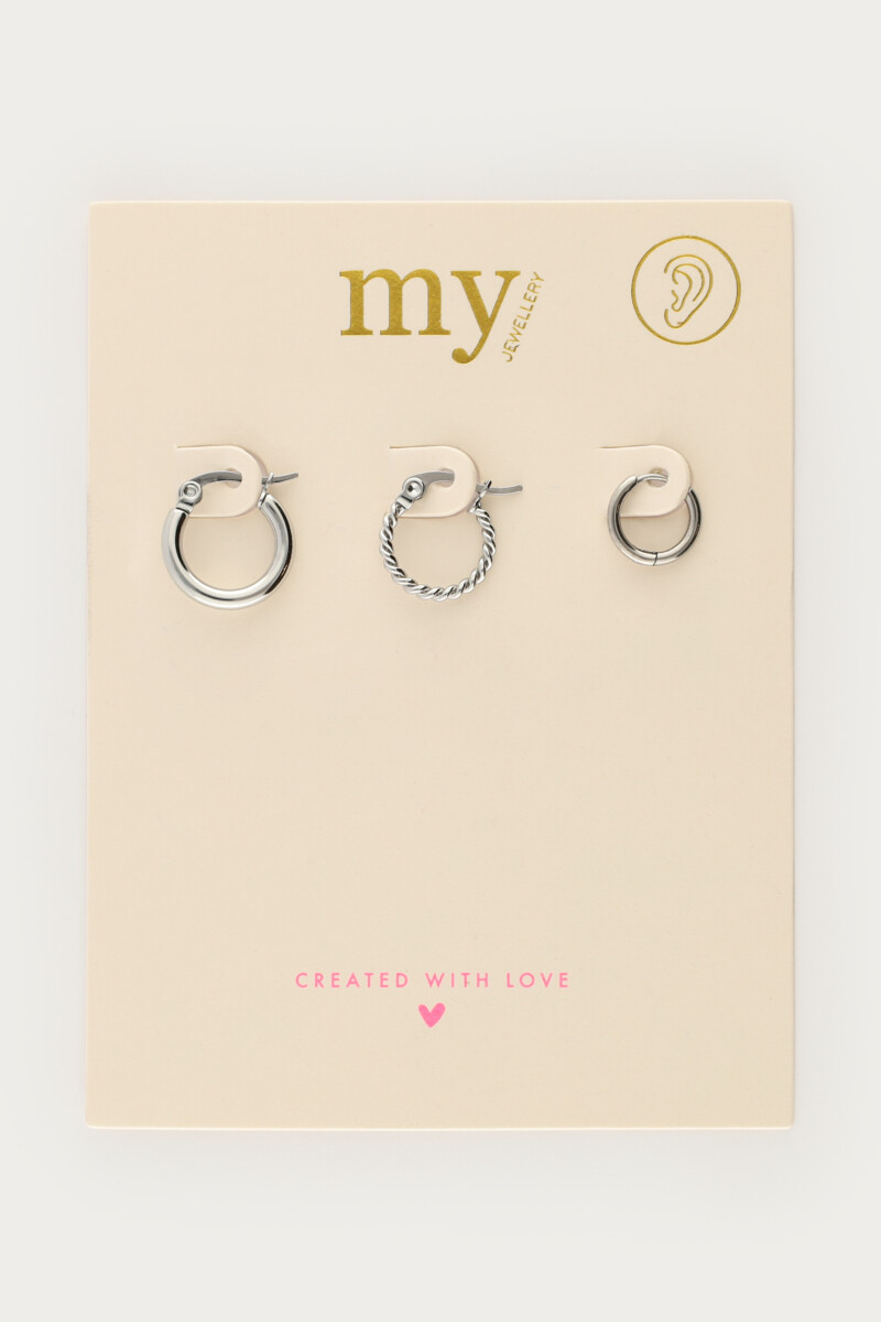 Trio of hoop earrings | My Jewellery