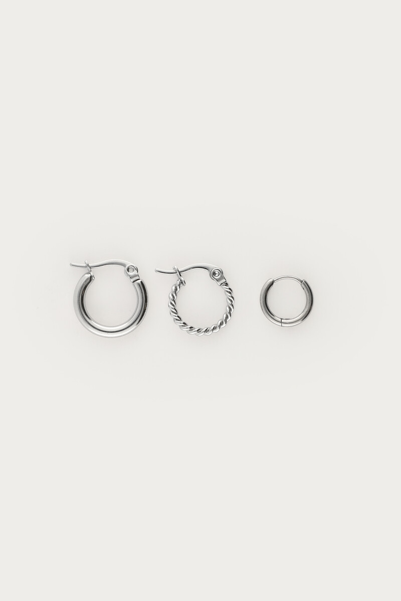Trio of hoop earrings | My Jewellery