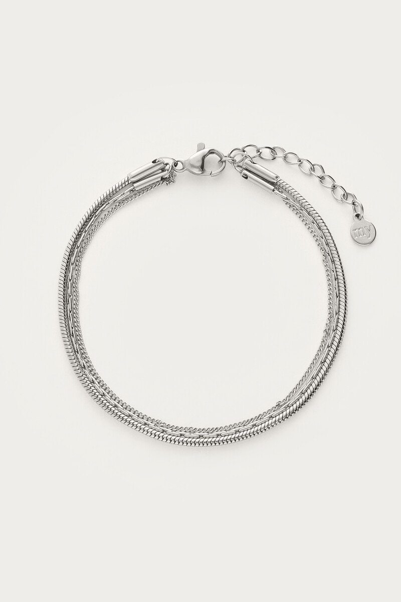 Triple minimalist chain bracelet | My Jewellery