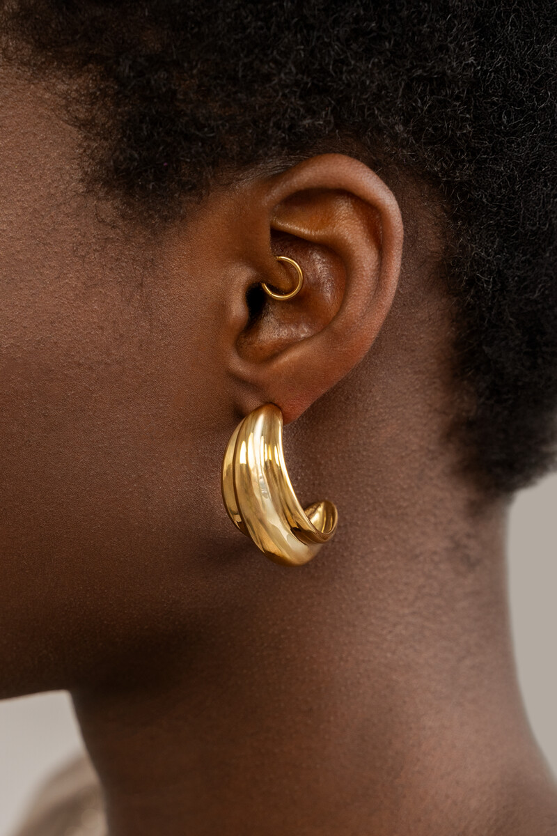 Earrings triple oval | My Jewellery