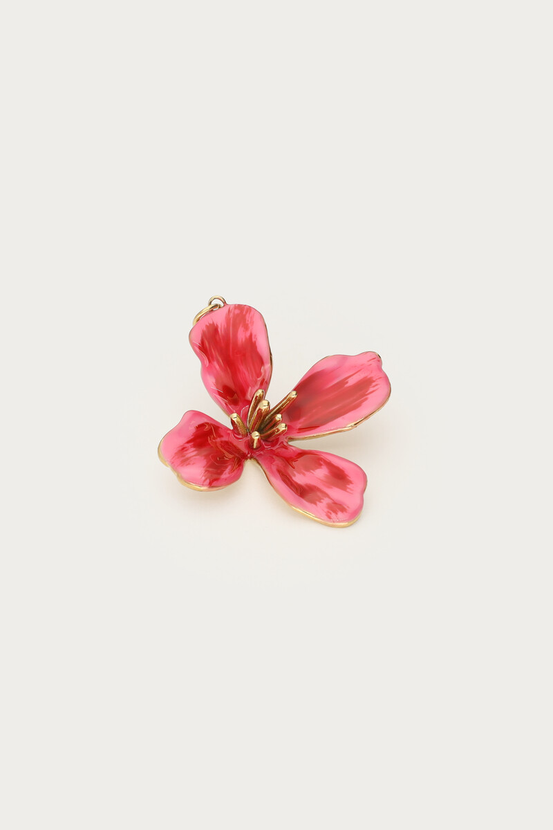 Tropical charm with pink statement flower | My Jewellery