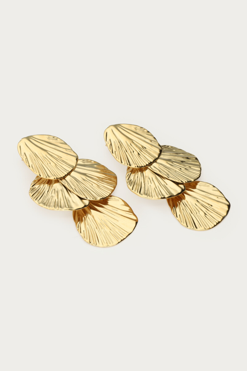 Tropical drop earrings with four shells | My Jewellery