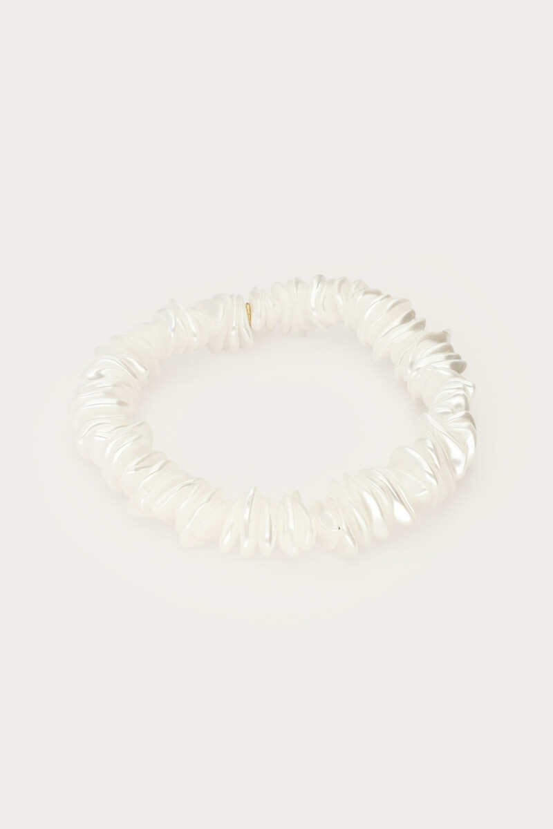 Tropical elastic bracelet with shells | My Jewellery