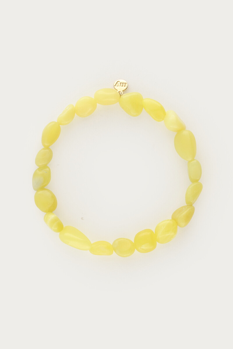 My jewellery Tropical Groene Elastieken Kralen Armband
