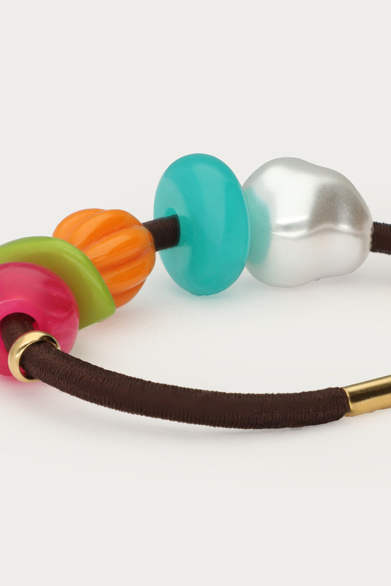 Tropical hair tie with charms | My Jewellery