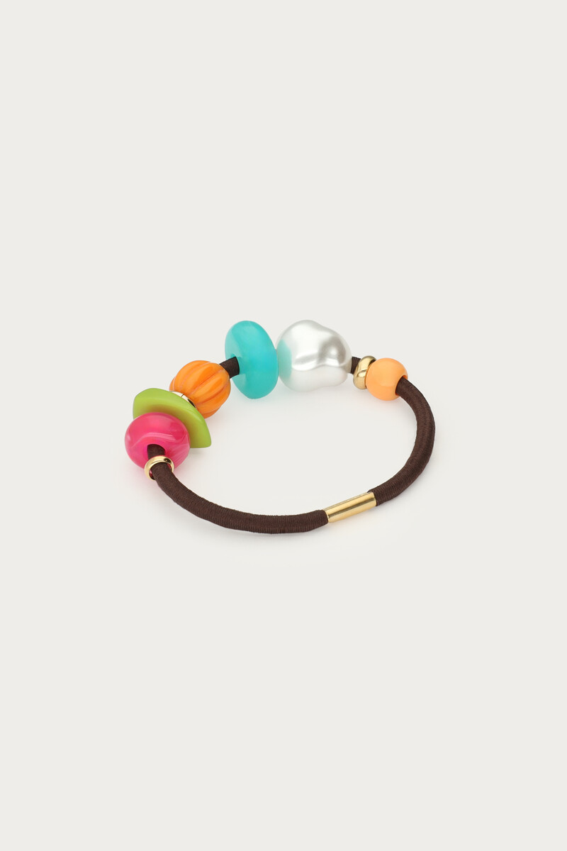 Tropical hair tie with charms | My Jewellery