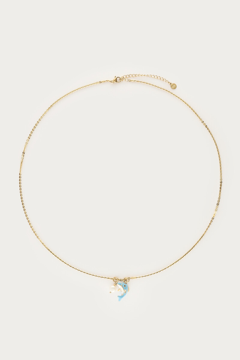 Tropical necklace with dolphin | My Jewellery