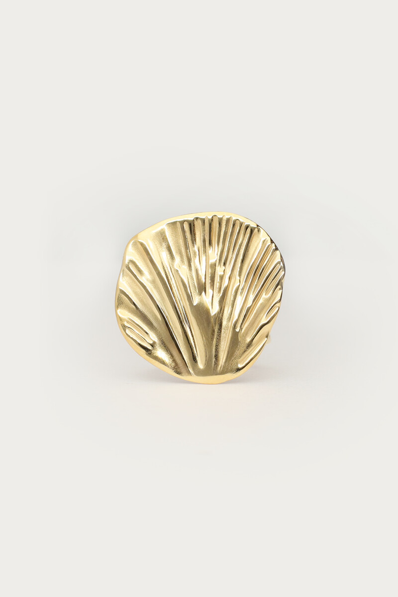 Tropical statement ring with shell | My Jewellery