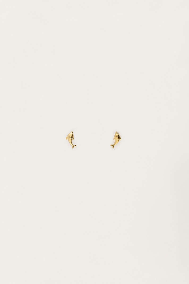 Tropical studs with dolphin | My Jewellery