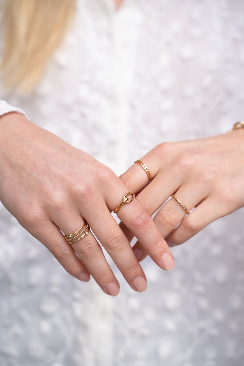 Twisted ring loop | My Jewellery