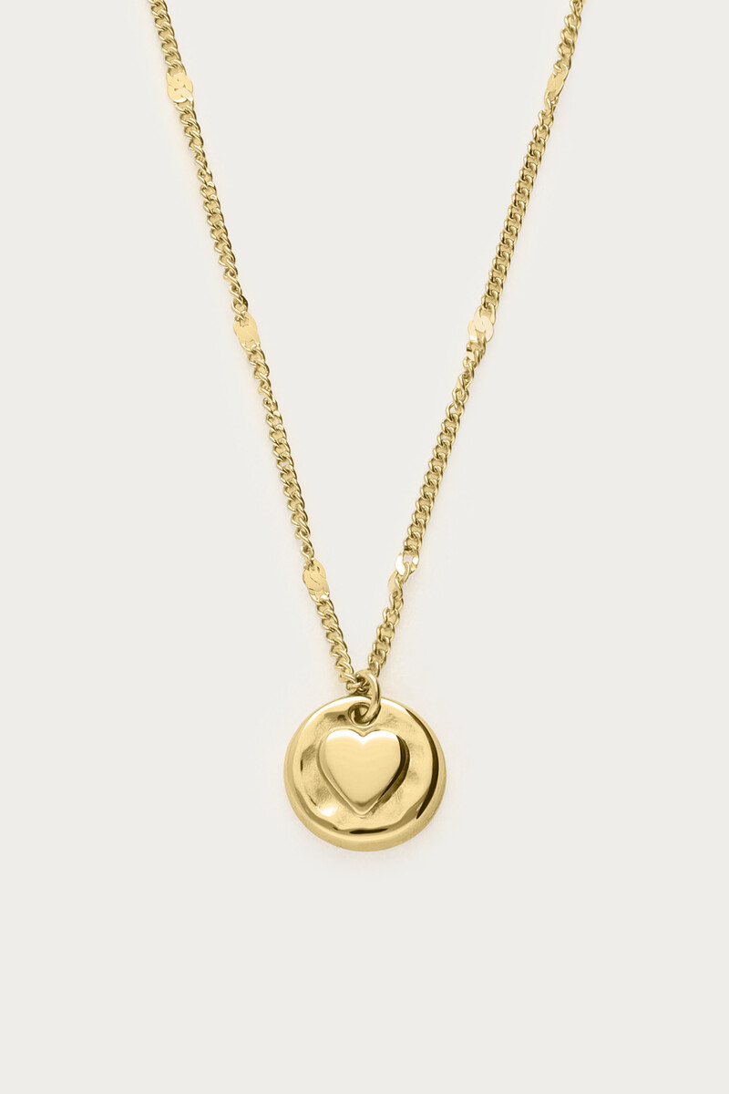 Unconditional love necklace "hammered heart" | My Jewellery