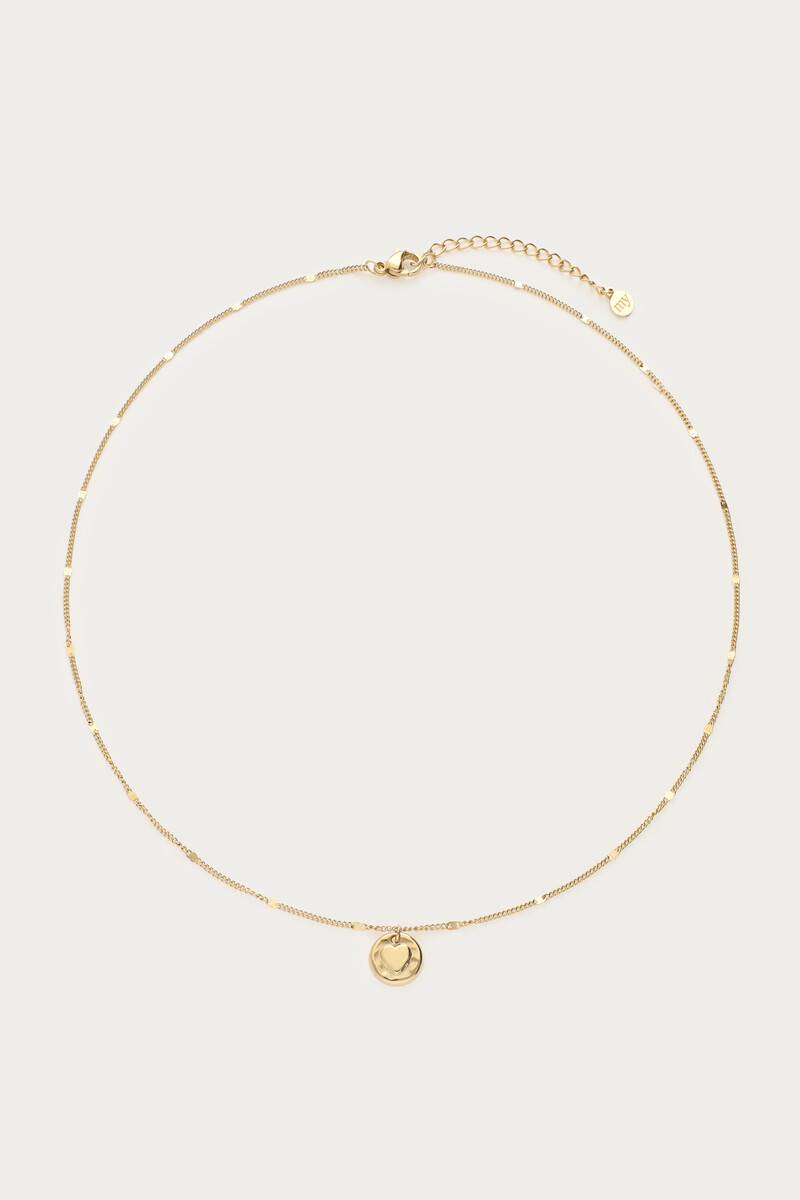 Unconditional love necklace "hammered heart" | My Jewellery