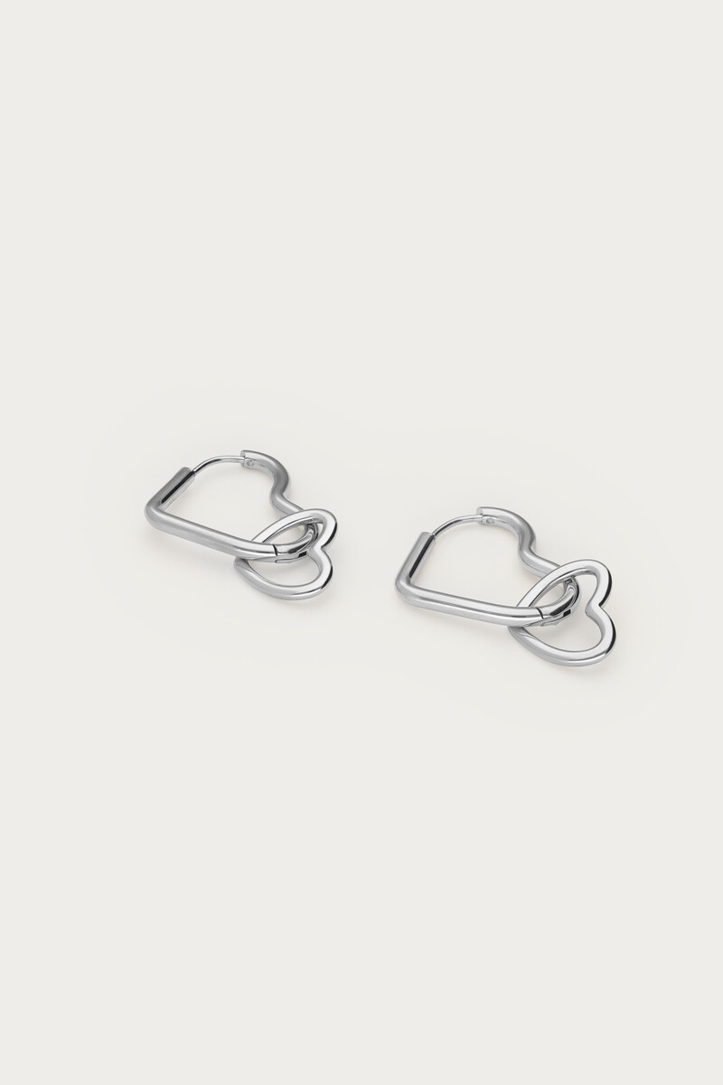 Universe double heart earrings | My Jewellery