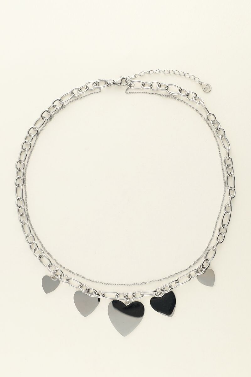 Universe statement necklace with hearts | My Jewellery