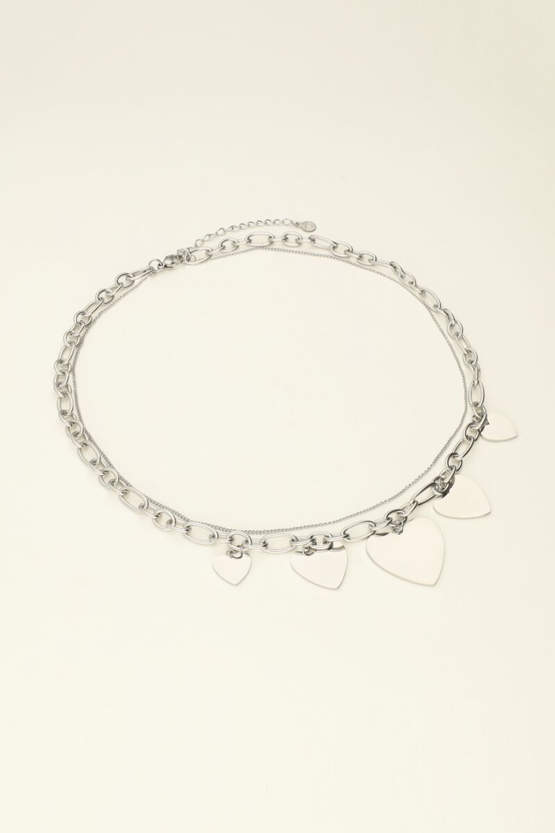 Universe statement necklace with hearts | My Jewellery