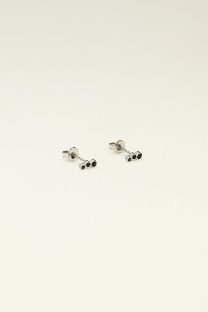 Universe studs met zwarte rondjes