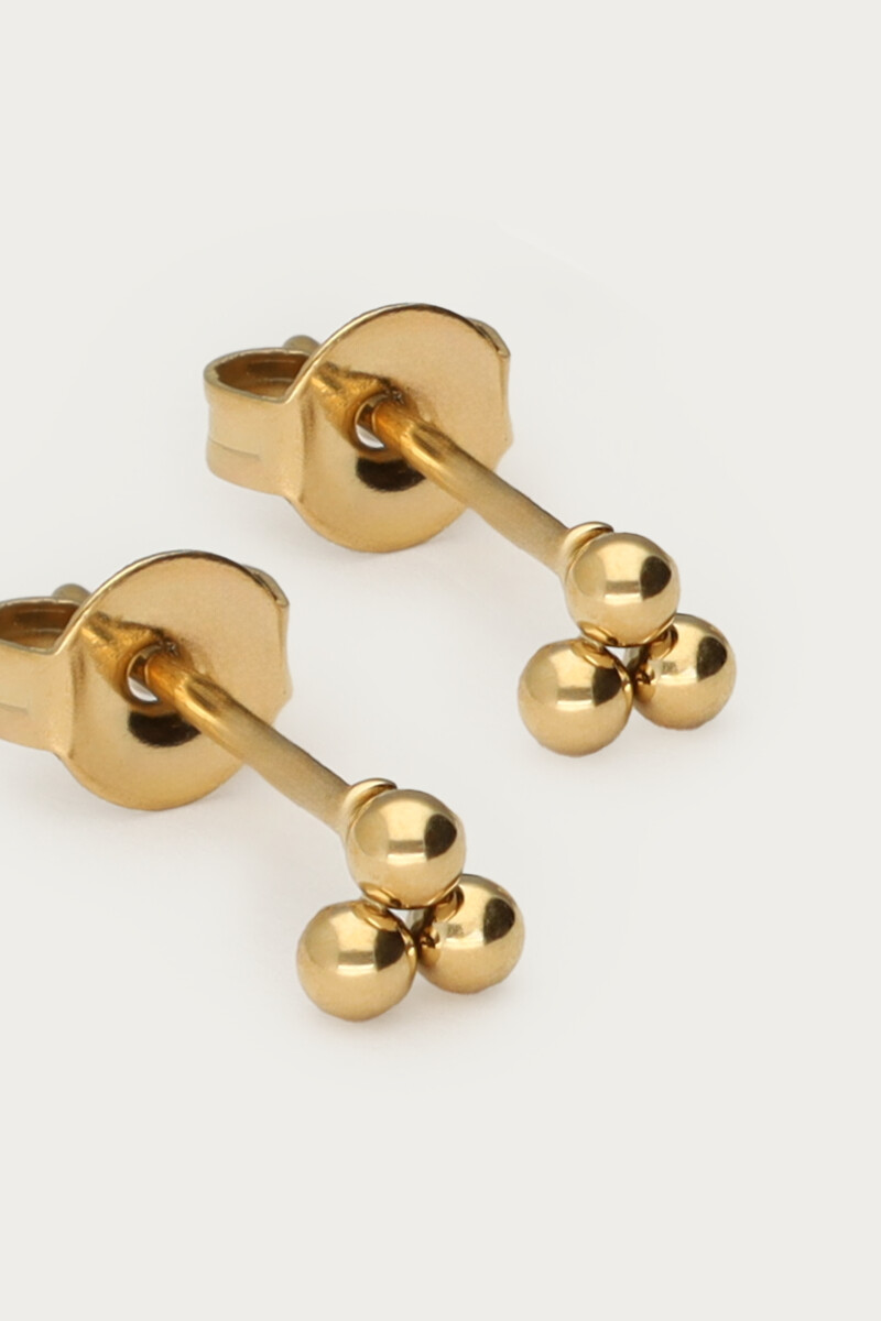 Universe studs with three balls | My Jewellery