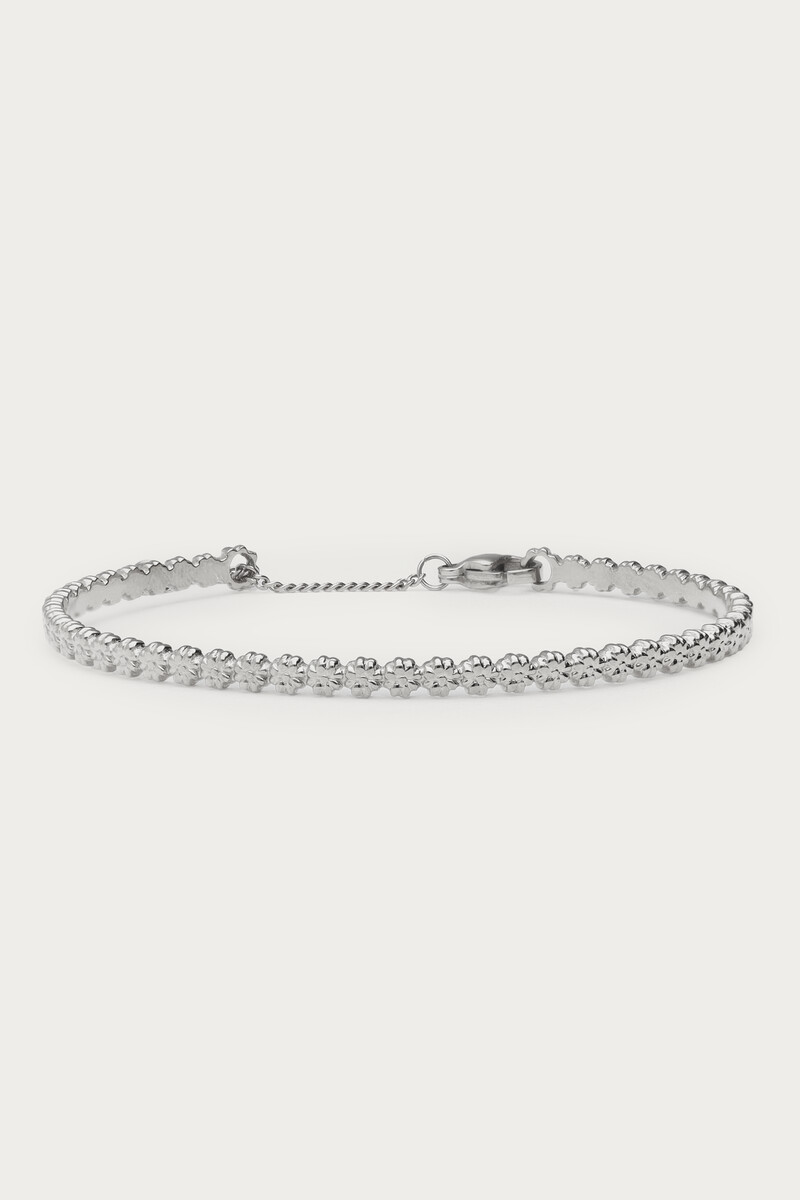 Vintage Armreif mit Blumen