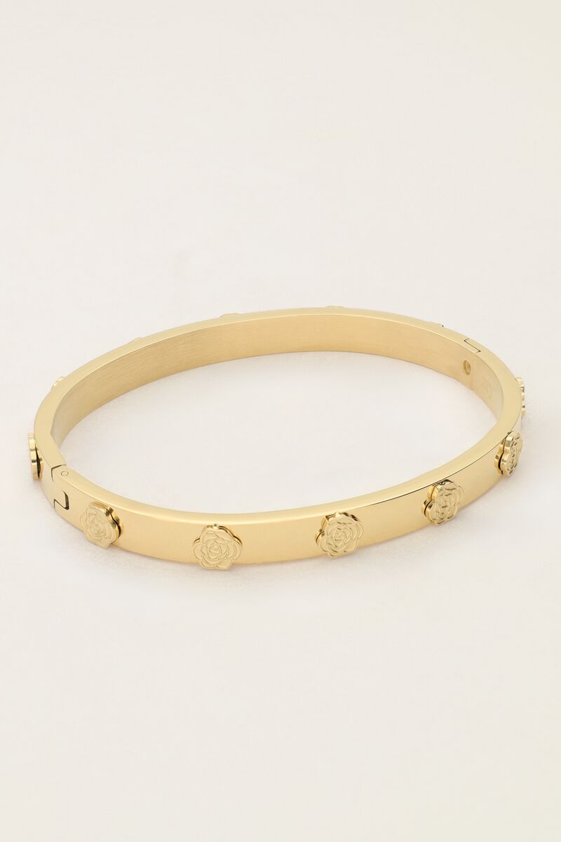 Vintage bangle with roses | My Jewellery