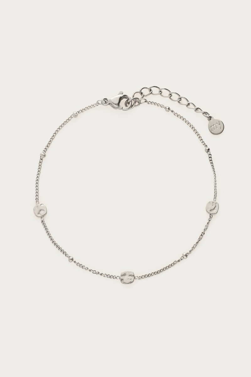 Vintage bracelet with dots and coins