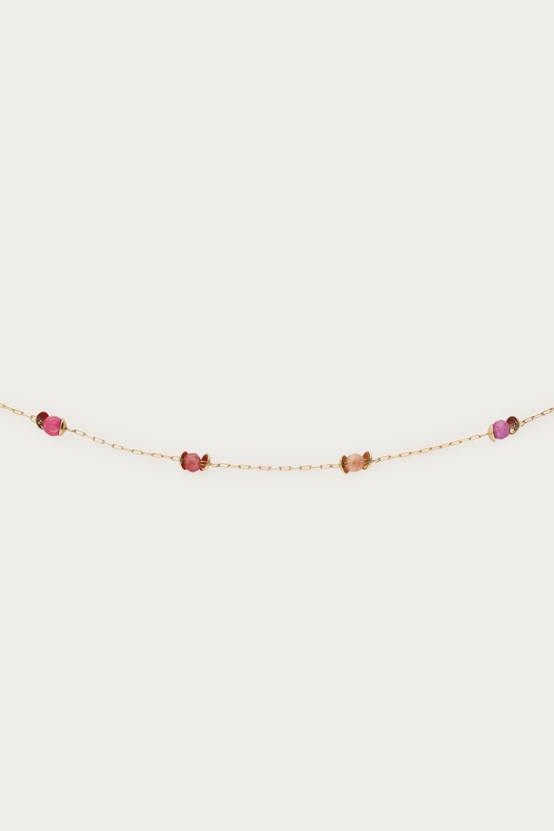 Vintage bracelet with red and purple beads | My Jewellery