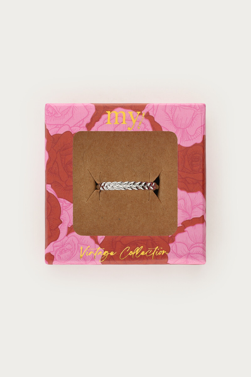 Vintage braided minimalistic ring | My Jewellery