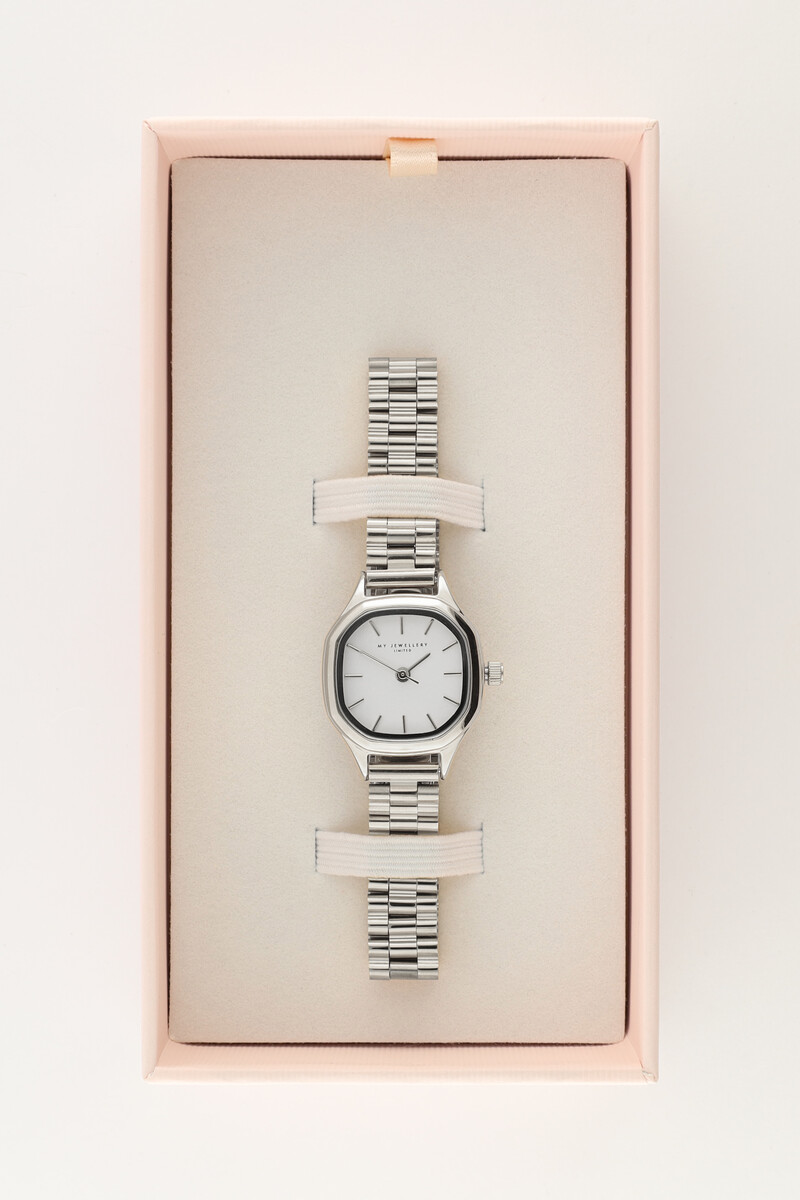 Vintage hexagon watch with chain band | My Jewellery