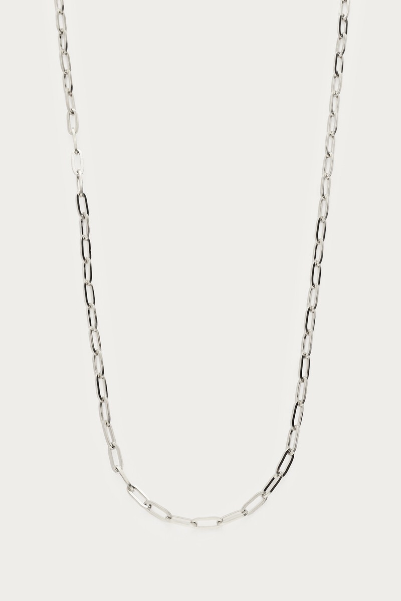 Vintage lange fijne schakelketting