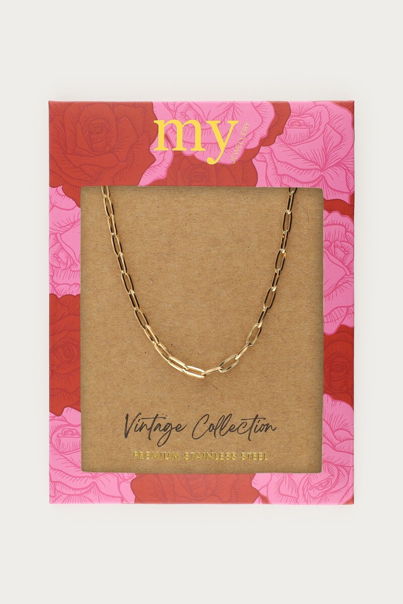 Vintage long fine chain necklace | My Jewellery