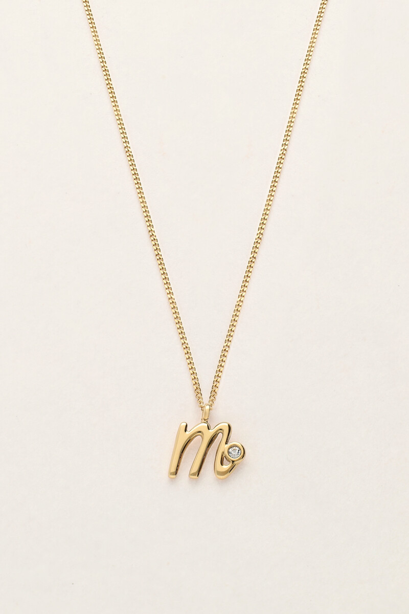 Vintage necklace with initial | My Jewellery