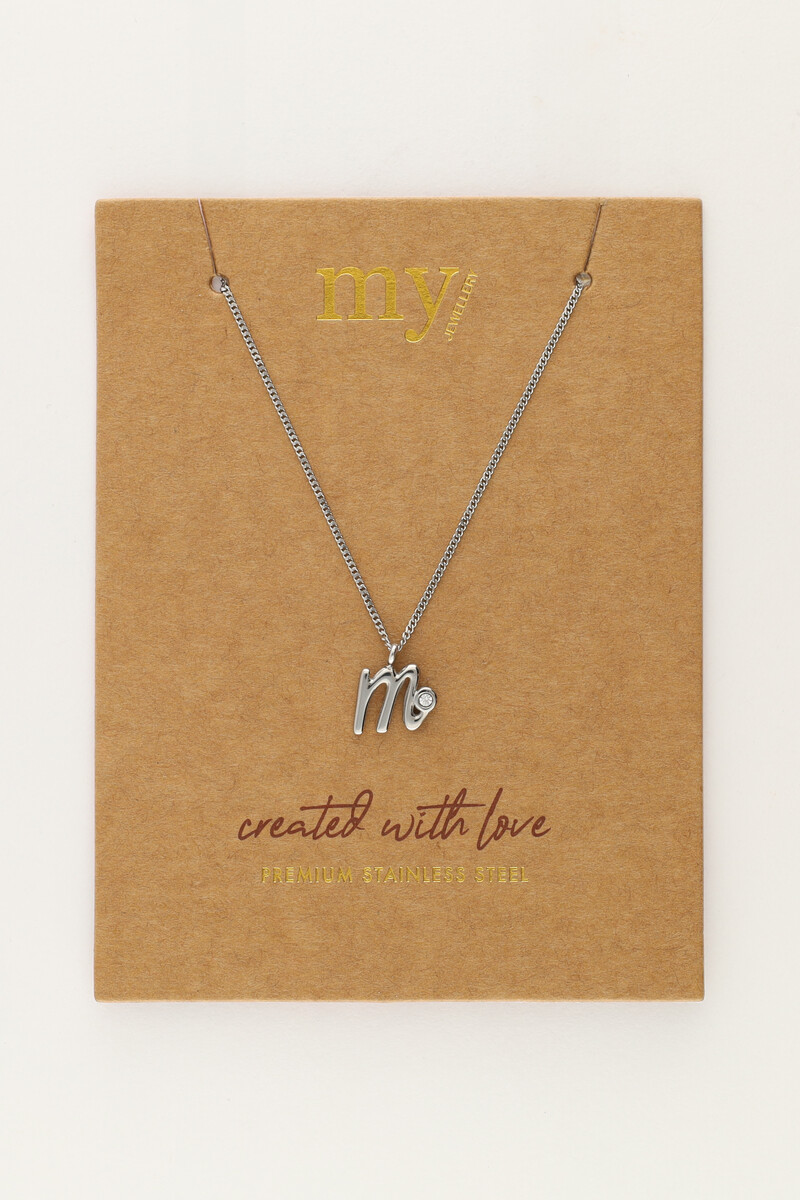 Vintage necklace with initial | My Jewellery