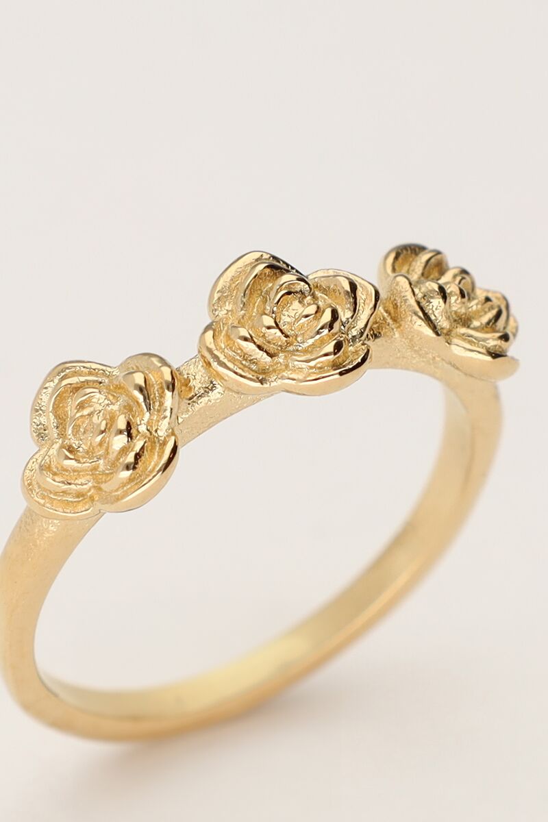 Vintage ring with 3 roses | My Jewellery