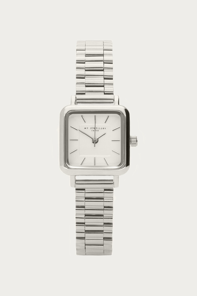 Vintage square watch with chain band | My Jewellery